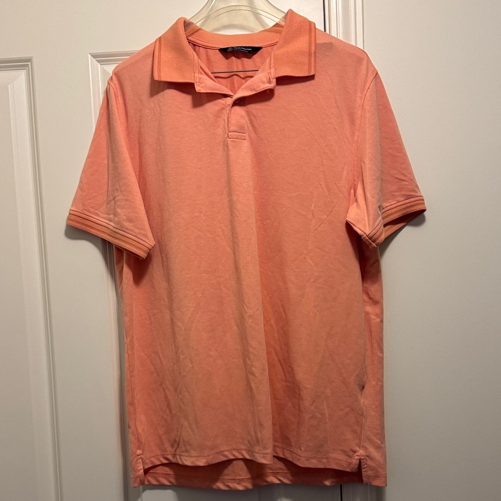 Classic Peach Polo Shirt for Men